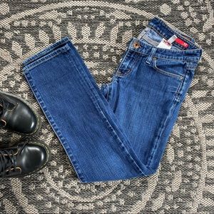 Express X2 Quality Denim Low Rise Blue Jeans